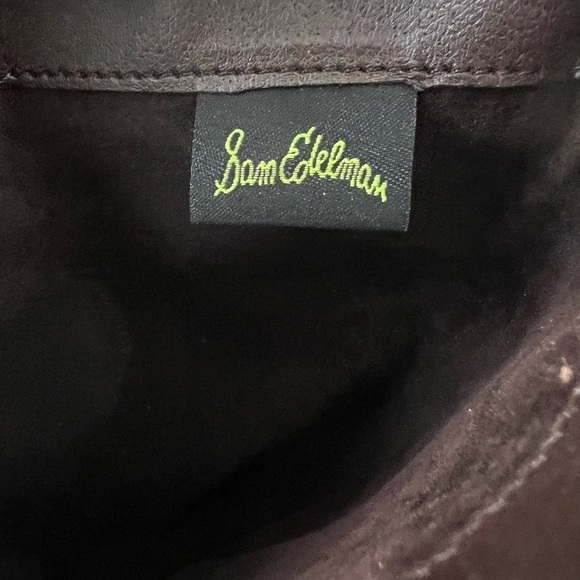 Sam Edelman Patton 2 Brown Leather Riding Boots - Size 8 - Picture 12 of 12